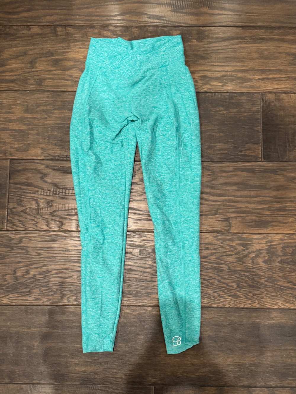 Bombshell Sportswear Teal High-Waist Leggings
